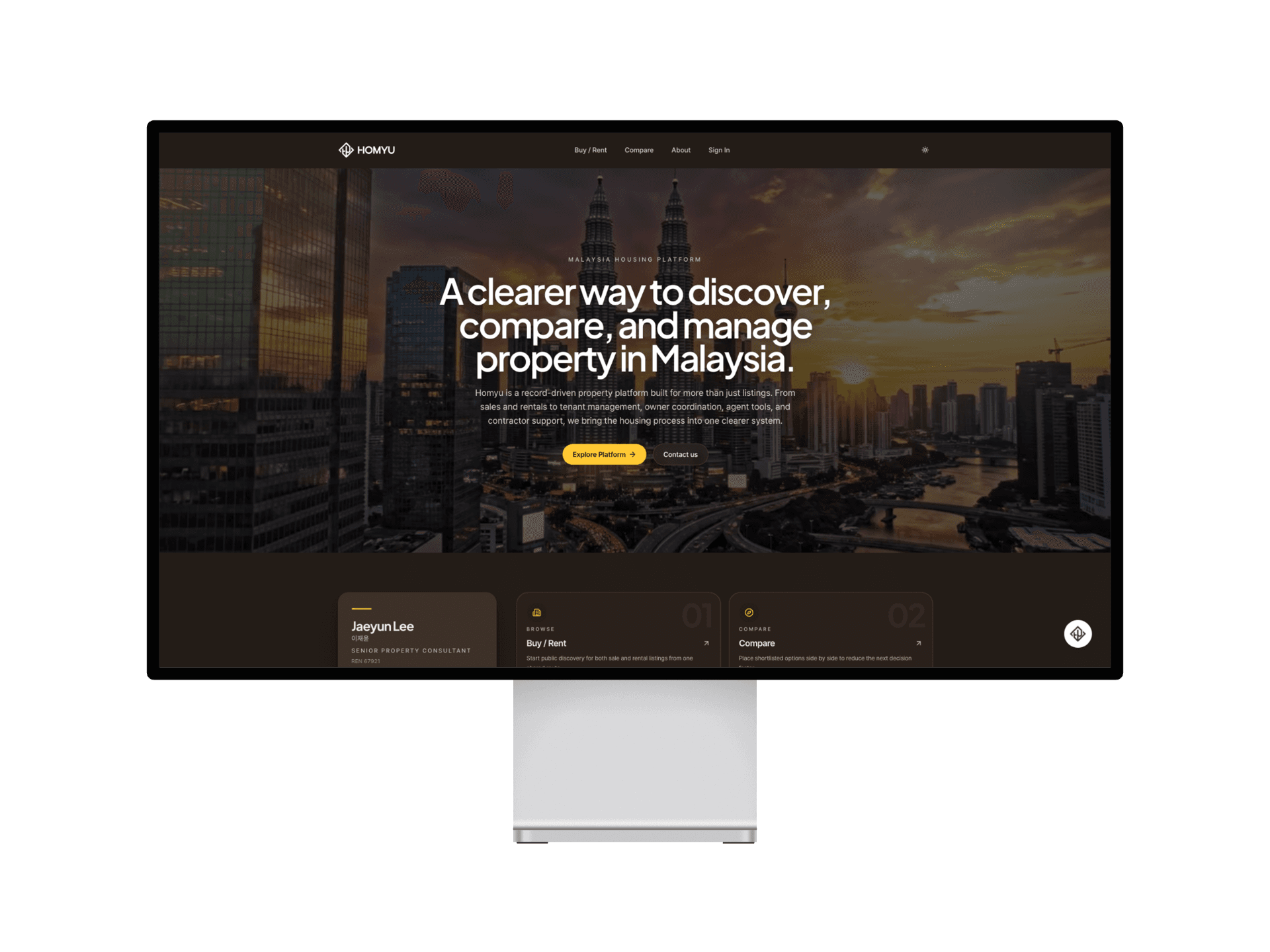 HOMYU - 말레이시아 현지 부동산 거래 플랫폼